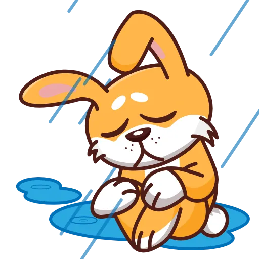 😭 Стикер «shibcake» для Telegram