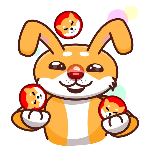🤡 Стикер «shibcake» для Telegram
