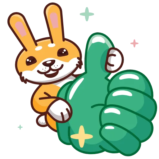 👍 Стикер «shibcake» для Telegram