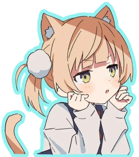 😍 Стикер «Shigure Ui Шигуре Уи» для Telegram