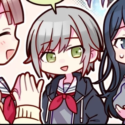🌸 Стикер «Hinomori Shino» для Telegram