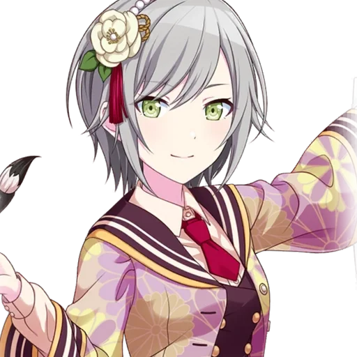 🌸 Стикер «Hinomori Shino» для Telegram