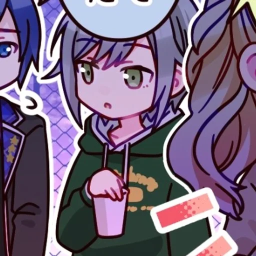 🌸 Стикер «Hinomori Shino» для Telegram
