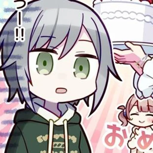 🌸 Стикер «Hinomori Shino» для Telegram