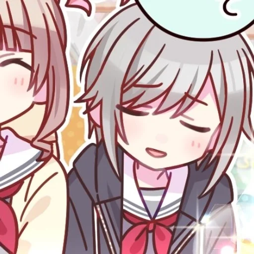 🌸 Стикер «Hinomori Shino» для Telegram
