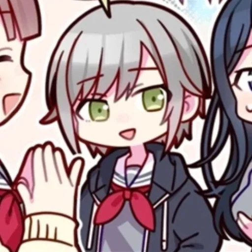🌟 Стикер «Hinomori Shino» для Telegram