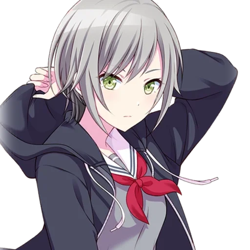 🌸 Стикер «Hinomori Shino» для Telegram