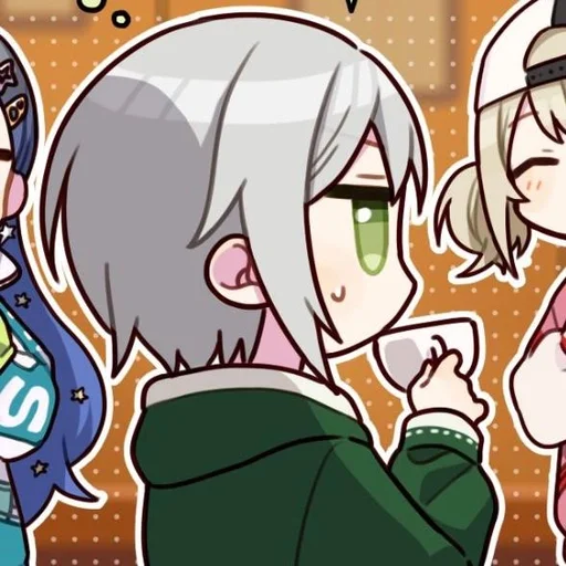 🌸 Стикер «Hinomori Shino» для Telegram