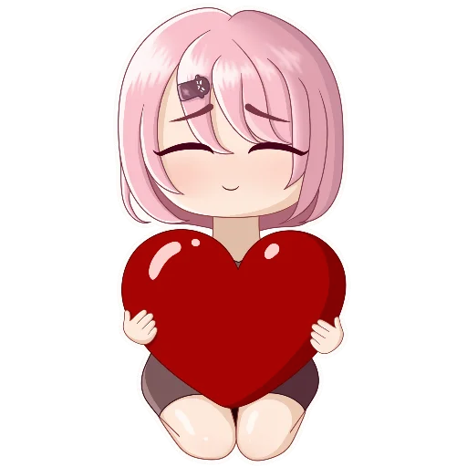 Стикерпак Shiina Yuika для Telegram
