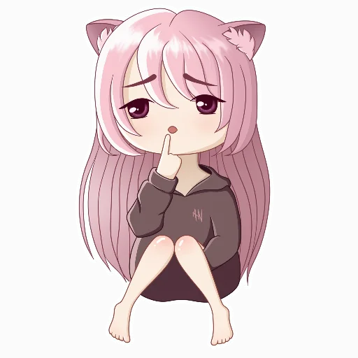 🤔 Стикер «Shiina Yuika» для Telegram