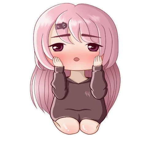 😳 Стикер «Shiina Yuika» для Telegram