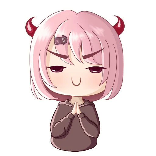 😈 Стикер «Shiina Yuika» для Telegram