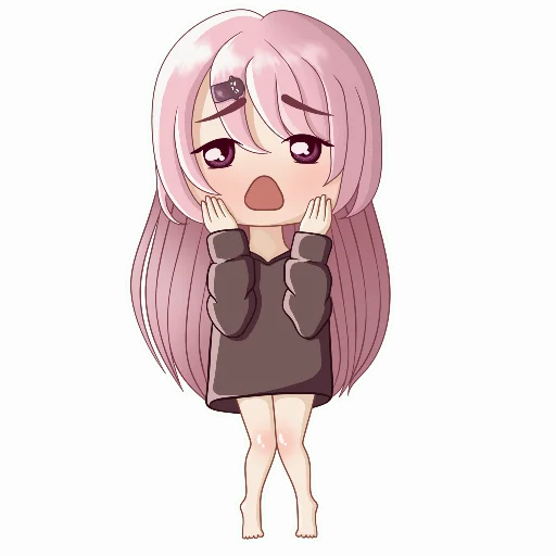 😱 Стикер «Shiina Yuika» для Telegram