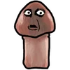 😦 Эмодзи «Mr Shiitake Mushrooms» для Telegram