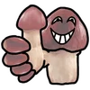 👍 Эмодзи «Mr Shiitake Mushrooms» для Telegram