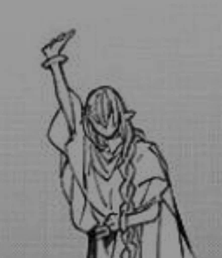 ⛓ Стикер «DGray man» для Telegram