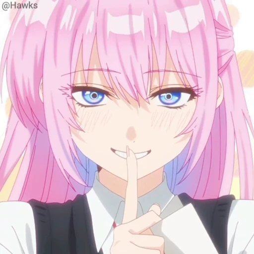 🤫 Стикер «Мияко Сикимори / Miyako Shikimori» для Telegram