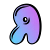 🤩 Эмодзи «Градиент, русские и английские» для Telegram