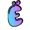 🤩 Эмодзи «Градиент, русские и английские» для Telegram