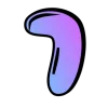 🤩 Эмодзи «Градиент, русские и английские» для Telegram