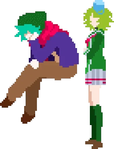 💚 Стикер «Shin Tsukimi» для Telegram