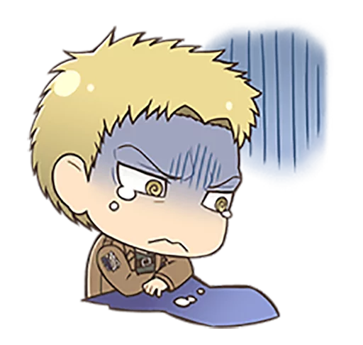😢 Стикер «shingeki no kyojin chibi» для Telegram