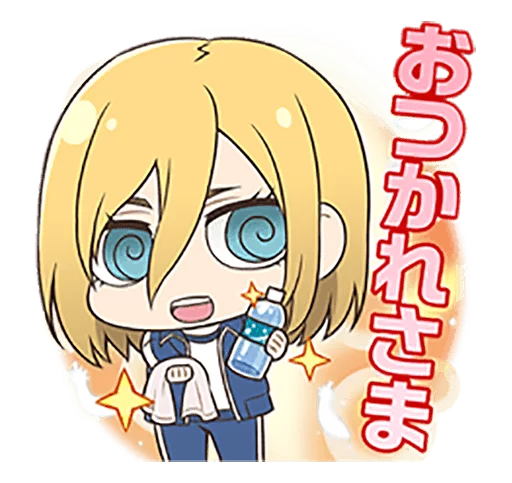 ✨ Стикер «shingeki no kyojin chibi» для Telegram