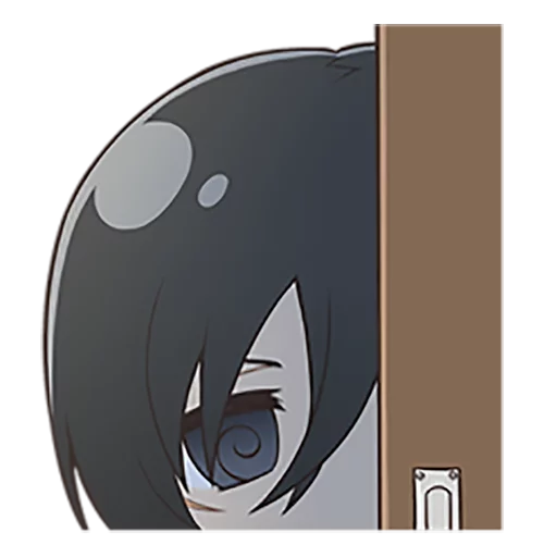🚪 Стикер «shingeki no kyojin chibi» для Telegram