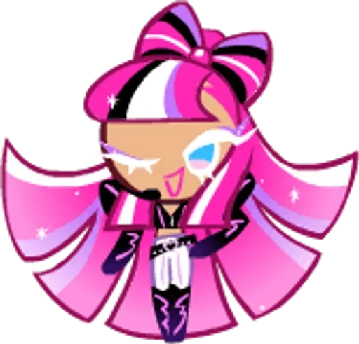 🎤 Стикер «Shining Glitter Cookie» для Telegram