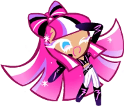 🎤 Стикер «Shining Glitter Cookie» для Telegram