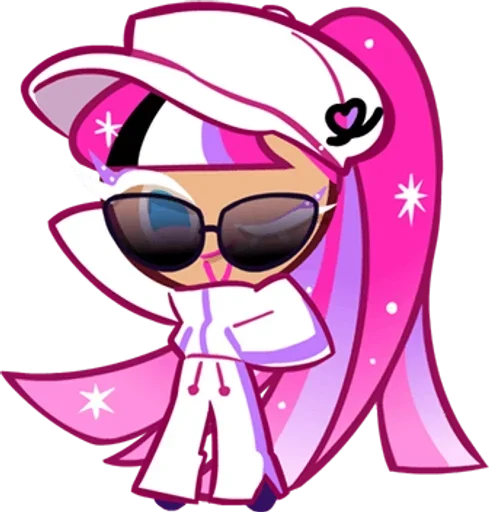 🎤 Стикер «Shining Glitter Cookie» для Telegram