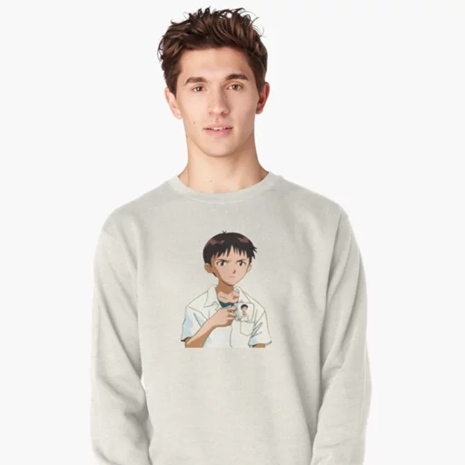 😐 Стикер «SHINJI WITH A FUCKING CUP» для Telegram