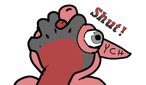 🔇 Стикер «Shino» для Telegram
