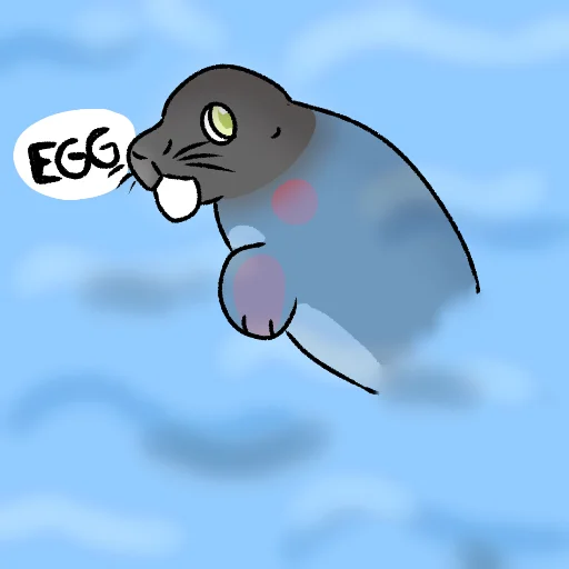 🥚 Стикер «Shino» для Telegram
