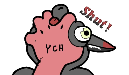🔇 Стикер «Shino» для Telegram