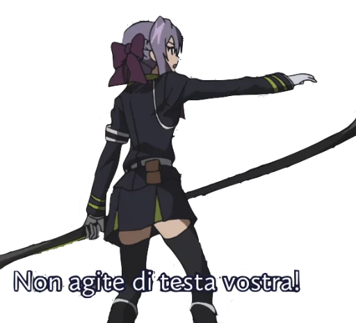 👉 Стикер «Shinoa» для Telegram