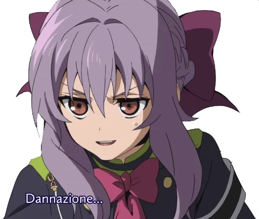 😥 Стикер «Shinoa» для Telegram