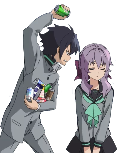 😤 Стикер «Shinoa» для Telegram