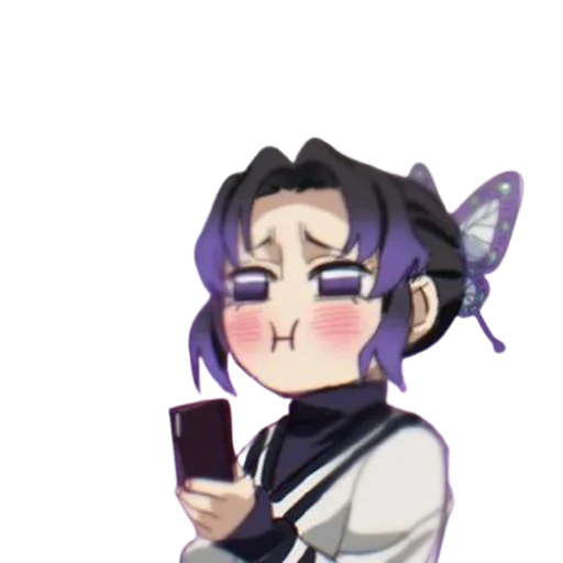 😂 Стикер «SHINOBU» для Telegram