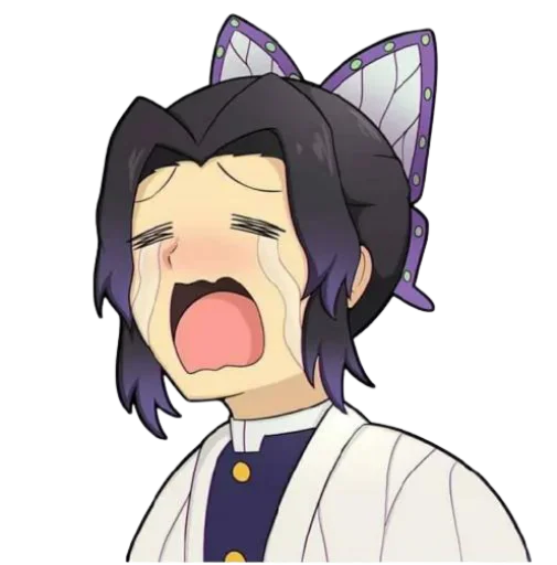 😭 Стикер «SHINOBU» для Telegram