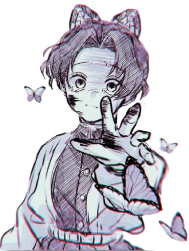 😔 Стикер «SHINOBU» для Telegram