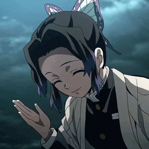 🦋 Стикер «胡蝶 しのぶ» для Telegram