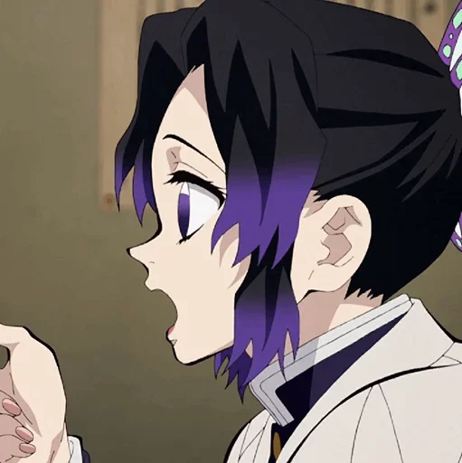 🦋 Стикер «胡蝶 しのぶ» для Telegram