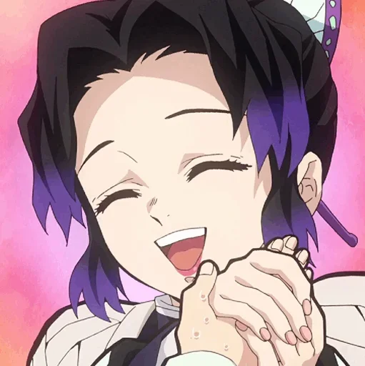 🦋 Стикер «胡蝶 しのぶ» для Telegram