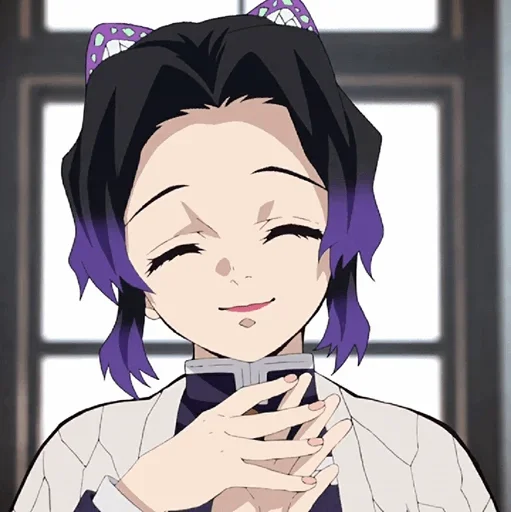 🦋 Стикер «胡蝶 しのぶ» для Telegram