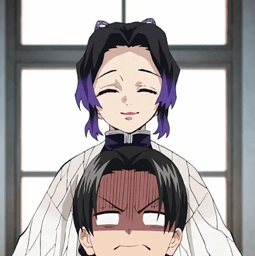 🦋 Стикер «胡蝶 しのぶ» для Telegram