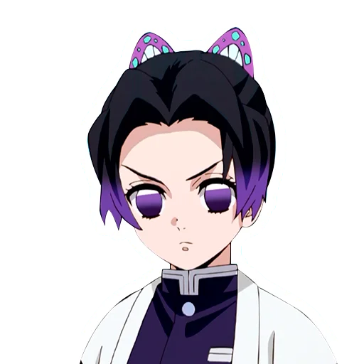 👺 Стикер «Shinobu Kochou» для Telegram