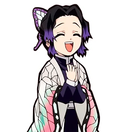 😝 Стикер «Shinobu Kochou» для Telegram