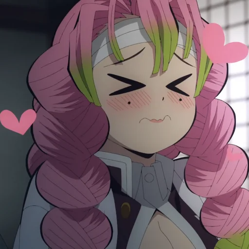 💗 Стикер «ˢʰⁱⁿᵒᵇᵘ ᴹⁱᵗˢᵘʳⁱ ᴷᵃⁿᵃᵒ» для Telegram