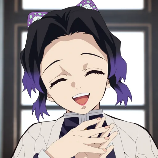 🦋 Стикер «ˢʰⁱⁿᵒᵇᵘ ᴹⁱᵗˢᵘʳⁱ ᴷᵃⁿᵃᵒ» для Telegram